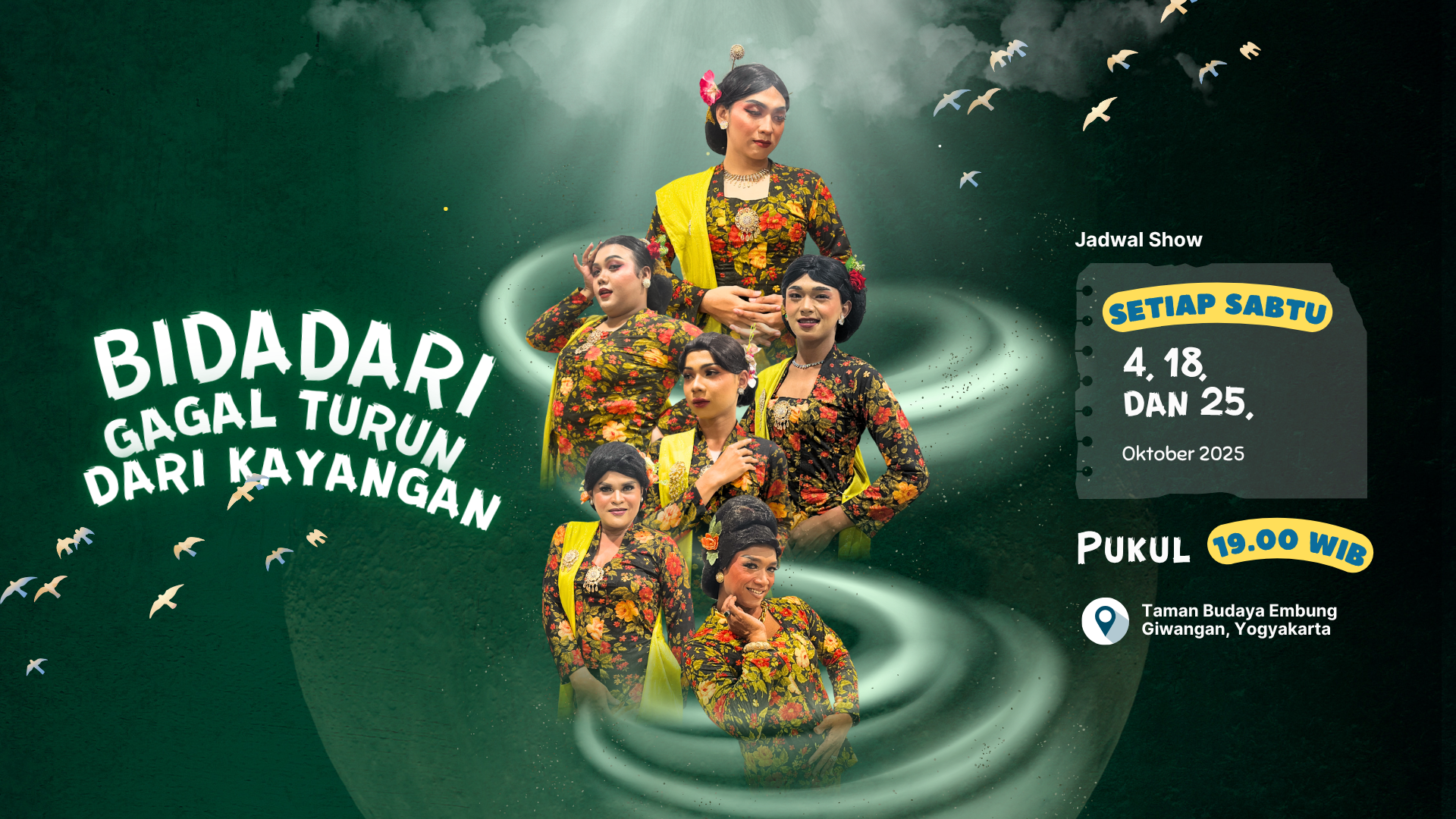 BIDADARI GAGAL TURUN DARI KAYANGAN